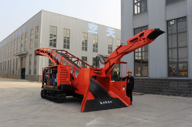 履帶輸送帶式扒渣機